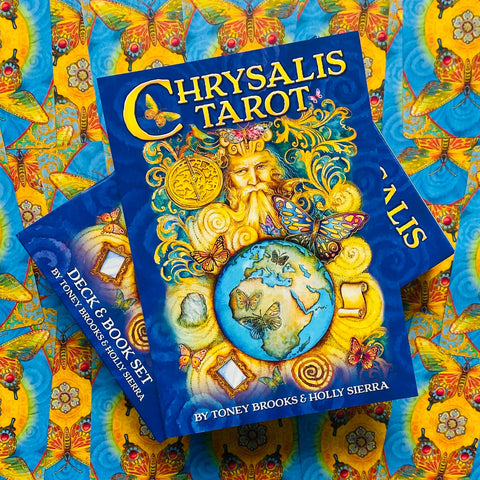 Chrysalis Tarot kortos ir knyga