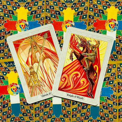 Aleister Crowley THOTH Standard Tarot kortos