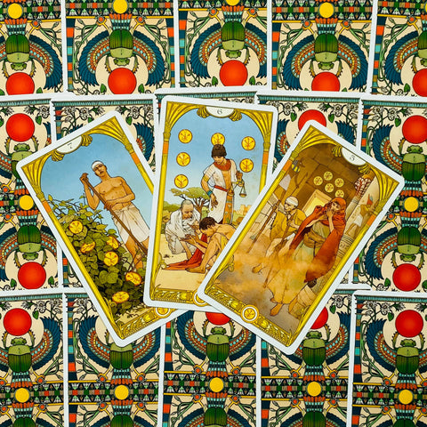 Egyptian Art Nouveau Tarott kortos