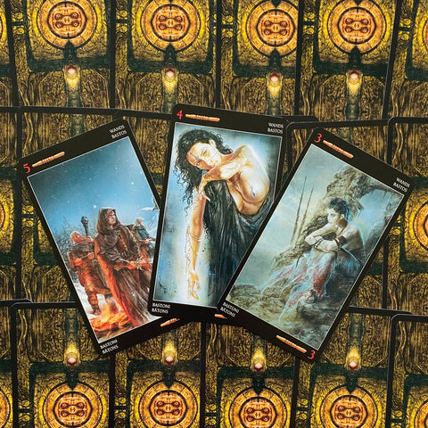 Royo Dark Tarot Kortos