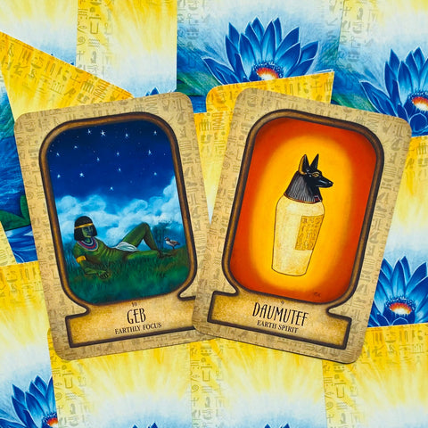 Auset Egyptian Oracle kortos