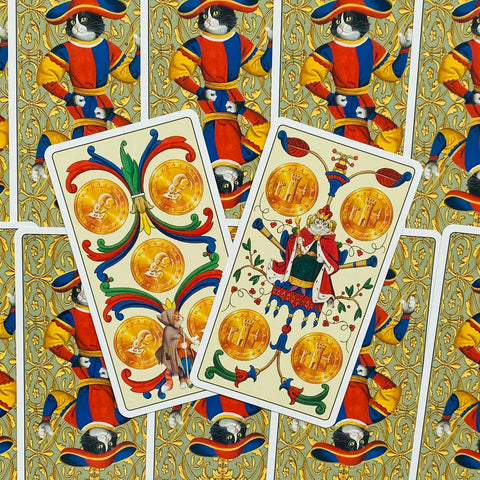 Marseille Cat Tarot Kortos