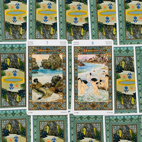 Tarott Of The Thousand And One Nights kortos