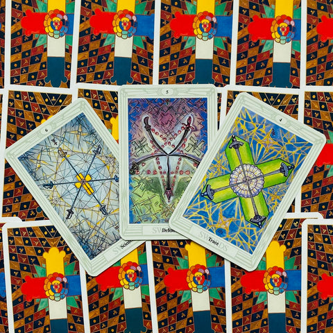 Aleister Crowley THOTH Mažos Tarot kortos