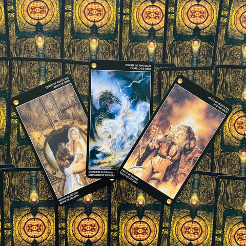 Royo Dark Tarot Kortos