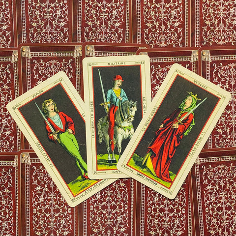 The Book Of Thoth Eteilla Tarot kortos