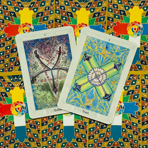 Aleister Crowley THOTH Standard Tarot kortos