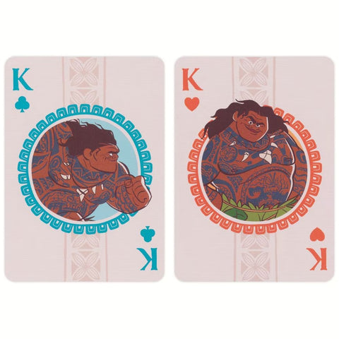 Bicycle Disney Vaiana žaidimo kortos – pokerio dydis, kolekcinė kaladė