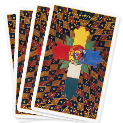 Aleister Crowley Thoth Tarott Standard French Edition kortos