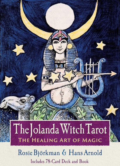 Jolanda Witch Taro kaladė – 78 kortos su vadovu (EN), magija ir šamanizmas