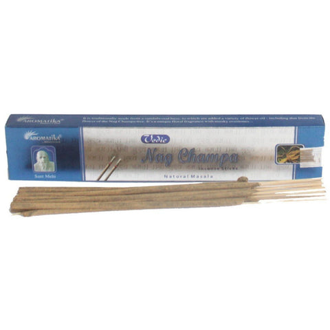 Vedic Nag Champa natūralūs smilkalai, rankų darbo, meditacijai – 15 g