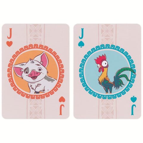 Bicycle Disney Vaiana žaidimo kortos – pokerio dydis, kolekcinė kaladė
