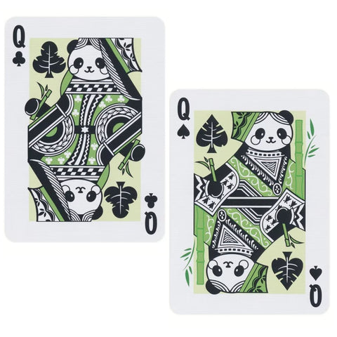 Bicycle Panda žaidimo kortos – pokerio dydis, Air-Cushion, kolekcionieriams