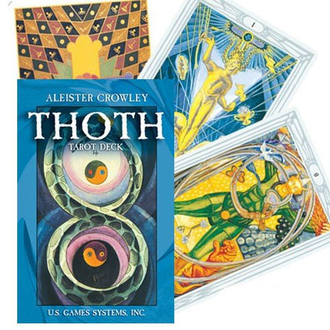 Aleister Crowley THOTH Mažos Tarot kortosHOBI.LT 🇱🇹