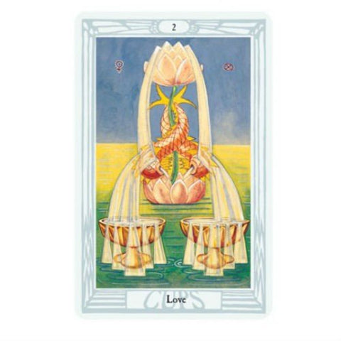 Aleister Crowley THOTH Mažos Tarot kortosHOBI.LT 🇱🇹