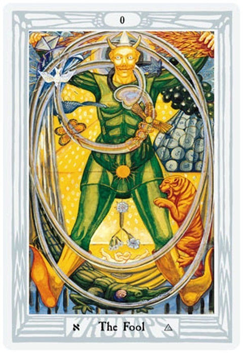 Aleister Crowley THOTH Standard Tarot kortosHOBI.LT 🇱🇹