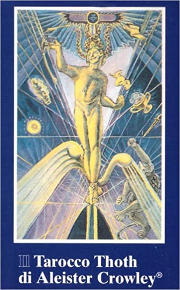 Aleister Crowley Thoth Tarott Pocket Version Italian Edition kortos
