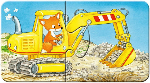Animal Construction - RAVENSBURGER dėlionėHOBI.LT 🇱🇹