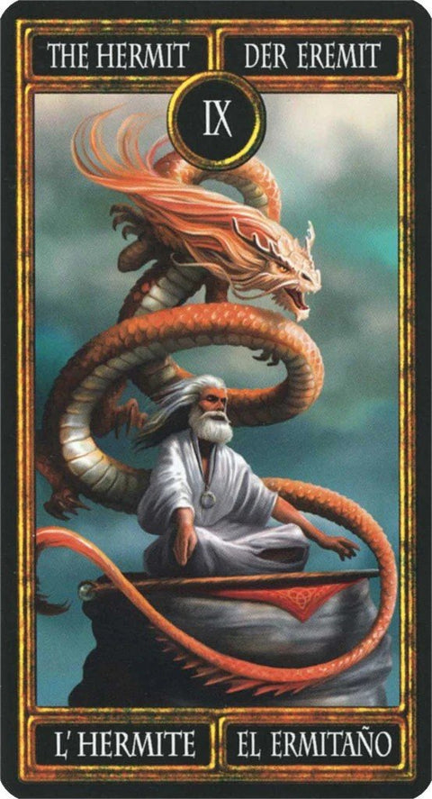 Anne Stokes Dragon Tarot kortosHOBI.LT 🇱🇹