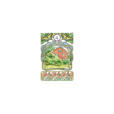 Art Nouveau Lenormand Kortos