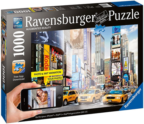 Augmented Reality Times Square New York Puzzle - 1000 Piece - RAVENSBURGER dėlionėHOBI.LT 🇱🇹