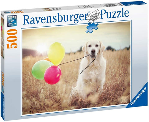 Balloon Party 500 Piece Puzzle - RAVENSBURGER dėlionėHOBI.LT 🇱🇹