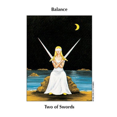 Barbara Walker skardinėje dėžutėje Tarot kortosHOBI.LT 🇱🇹