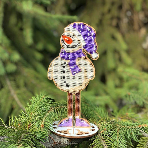 Karoliukų siuvinėjimo rinkinys ant medžio su PRECIOSA – Wonderland Crafts
