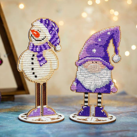 Karoliukų siuvinėjimo rinkinys ant medžio su PRECIOSA – Wonderland Crafts