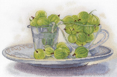 Berry Still Life SNV - 622 siuvinėjimo rinkinys iš MP StudijaHOBI.LT 🇱🇹