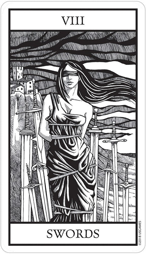 Bianco Nero Tarot kortosHOBI.LT 🇱🇹