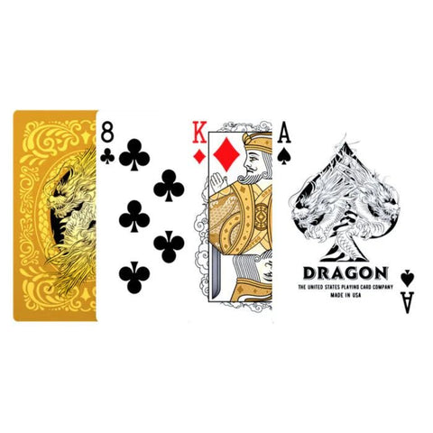 Bicycle: Bicycle Gold Dragon kortos - HOBI.LT 🇱🇹