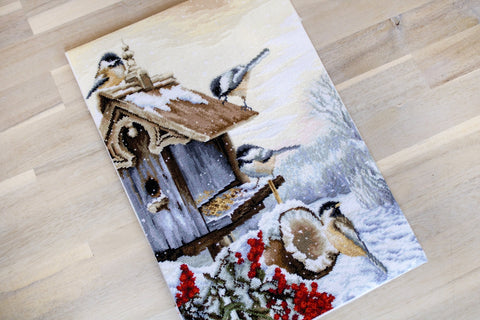 Bird House SBU4021 - siuvinėjimo kryželiu rinkinysHOBI.LT 🇱🇹