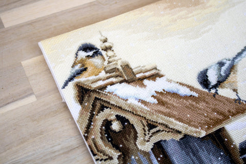 Bird House SBU4021 - siuvinėjimo kryželiu rinkinysHOBI.LT 🇱🇹