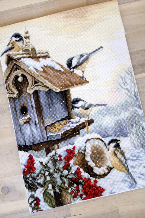 Bird House SBU4021 - siuvinėjimo kryželiu rinkinysHOBI.LT 🇱🇹
