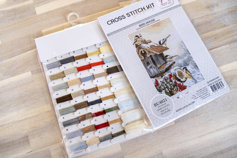 Bird House SBU4021 - siuvinėjimo kryželiu rinkinysHOBI.LT 🇱🇹