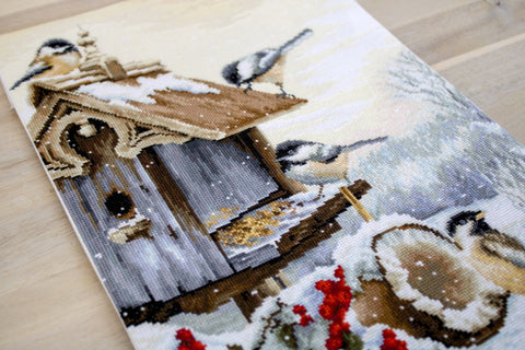 Bird House SBU4021 - siuvinėjimo kryželiu rinkinysHOBI.LT 🇱🇹