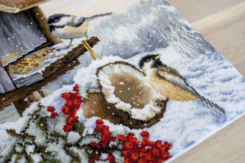 Bird House SBU4021 - siuvinėjimo kryželiu rinkinysHOBI.LT 🇱🇹