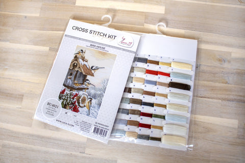 Bird House SBU4021 - siuvinėjimo kryželiu rinkinysHOBI.LT 🇱🇹