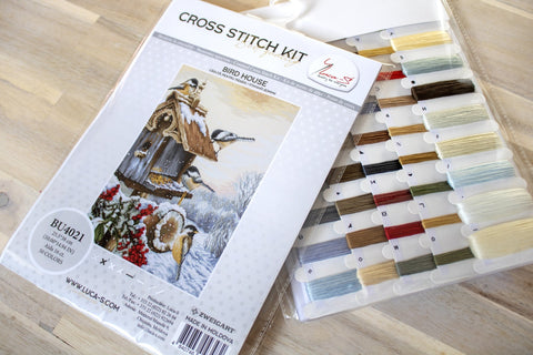 Bird House SBU4021 - siuvinėjimo kryželiu rinkinysHOBI.LT 🇱🇹