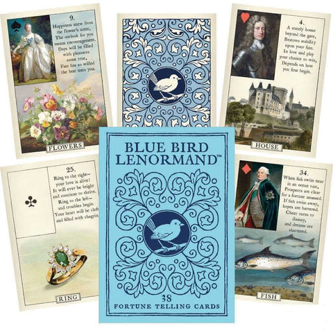 Blue Bird Lenormand kortosHOBI.LT 🇱🇹