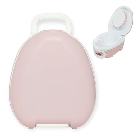 My Carry Potty sandarus nešiojamas mokomasis naktipuodis vaikams, švelniai rausvas