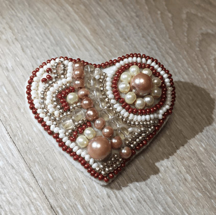 Segės siuvinėjimo karoliukais rinkinys Crystal Art „Meduolis“