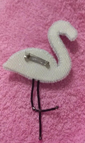 Segės „Flamingas“ karoliukų siuvinėjimo rinkinys