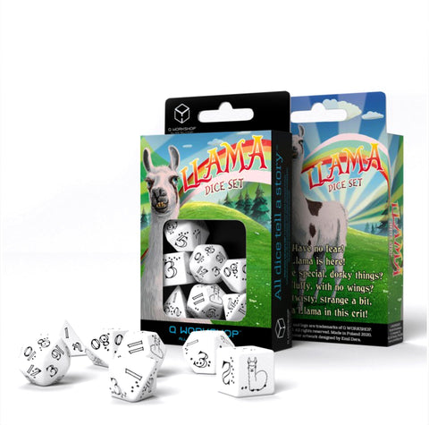Bright Llama kauliukų rinkinys balti ir juodiHOBI.LT 🇱🇹