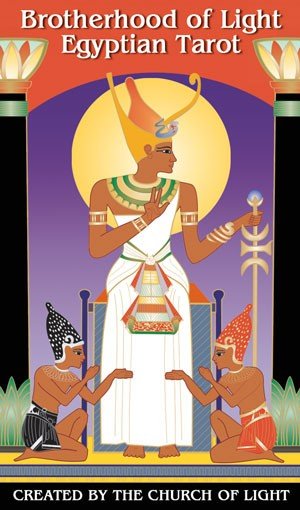 Brotherhood Of Light Egyptian Tarot kortosHOBI.LT 🇱🇹
