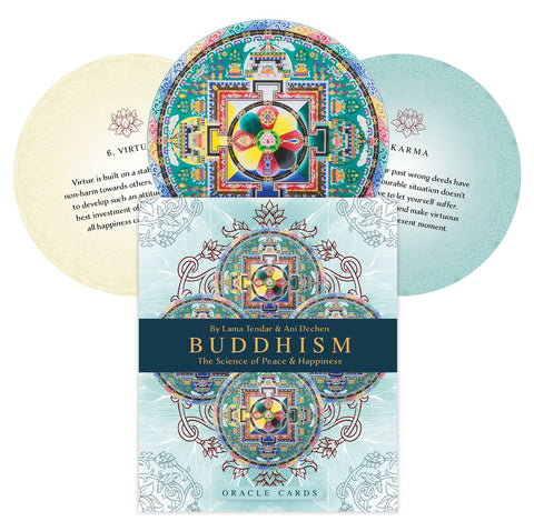 Blue Angel: Buddhism: The Science of Peace & Happiness Oracle kortos Blue Angel - HOBI.LT 🇱🇹