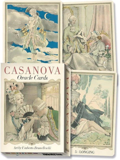Lo Scarabeo: Casanova Oracle kortos Lo Scarabeo - HOBI.LT 🇱🇹