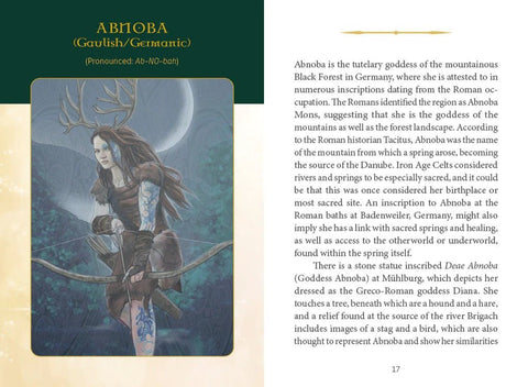 Schiffer Publishing: Celtic Goddesses, Witches and Queens Oracle kortos Schiffer Publishing - HOBI.LT 🇱🇹