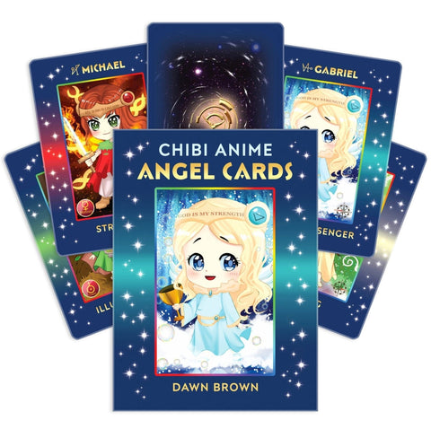 Findhorn Press: Chibi Anime Angel kortos - HOBI.LT 🇱🇹
